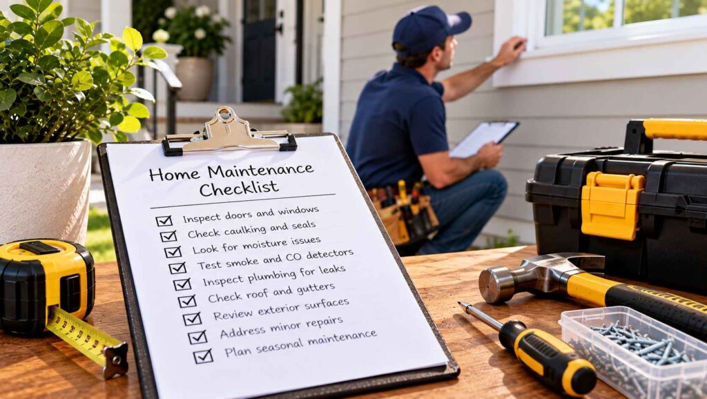 Home Maintenance Checklist in Action