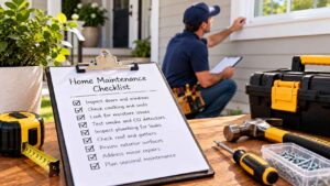 Home Maintenance Checklist in Action